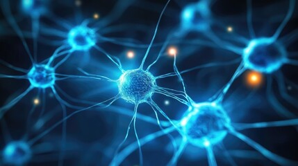 AI neural network backgrounds, artificial intelligent