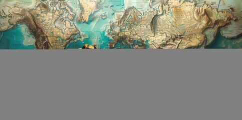 Fototapeta premium Efficient Letter Transport. High-quality Wallpaper Design