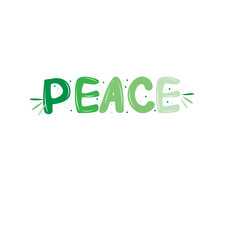 Peace font