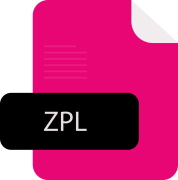 ZPL file extension rounded lines and