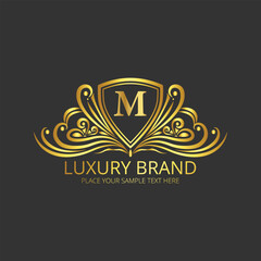 Luxury logo vector illustration
