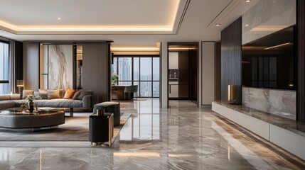 Luxury Modern Living Room Interior Design