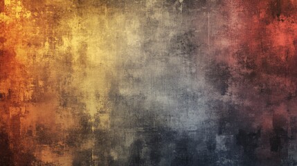 Obraz premium Abstract grunge texture with layered paint strokes, muted colors, and distressed look
