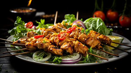 grilled chicken wings