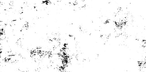 Abstract white and black texture of a grunge concrete wall with cracks,White concrete wall as white watercolor background,Two tone Grunge texture black and white rough vintage distress background,