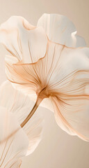 A beautiful beige colored flower