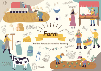 農業を営む人たち