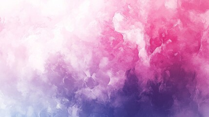 Fototapeta premium Dreamy watercolor splashes forming an abstract background, soft gradients, pastel tones