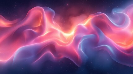 Obraz premium Dreamy galaxy-like silk