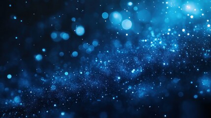 Fototapeta premium A blue sky with many small blue dots