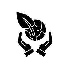 conservation concept line icon. Simple element illustration. conservation concept outline symbol design.