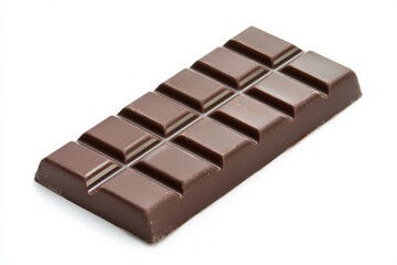 Fototapeta premium Close-up of Milk Chocolate bars, a popular dessert snack with a lot of calories.