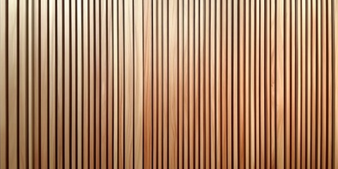 Obraz premium Modern Minimalist Wooden Wall Panels in Warm Evening Light