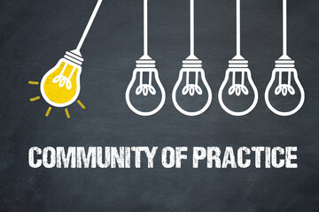 Fototapeta premium community of practice 