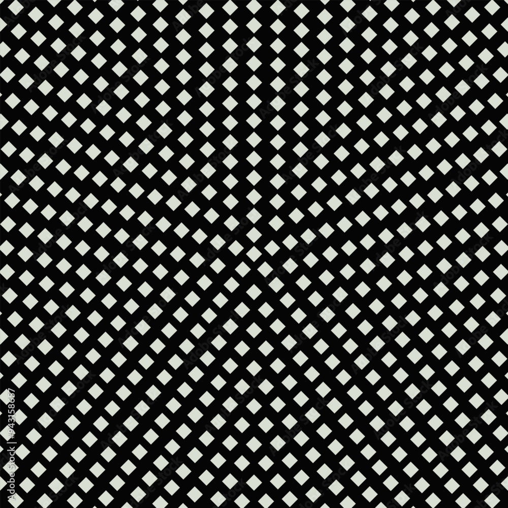 Poster geometrical circular square pattern background - abstract vector graphic design from squares