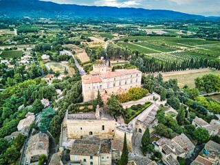 Fototapeta premium Ansouis Castle (Provence, France)