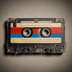 Obraz premium cassetta musicale