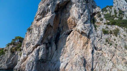 rock in the mountains