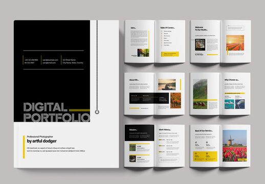 Digital Portfolio Template