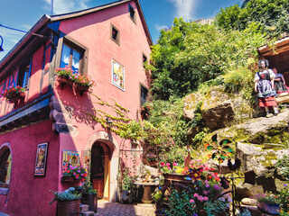 Keyserberg - Medieval town in the Alsace region (Grand Est, France)