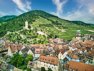 Keyserberg - Medieval town in the Alsace region (Grand Est, France)