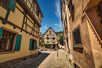 Keyserberg - Medieval town in the Alsace region (Grand Est, France)