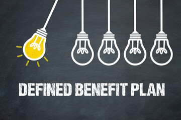 Fototapeta premium Defined Benefit Plan 