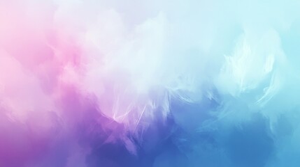 An abstract background with subtle gradients and softly blurred edges, featuring a serene color palette of light blues and purples.