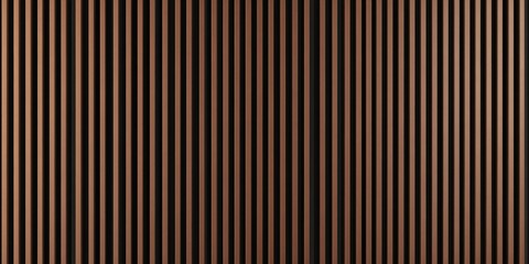 Obraz premium Abstract brown striped pattern with vertical lines creating depth and texture in modern design concept