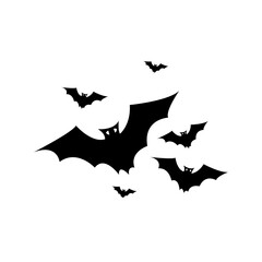 Halloween Bat Flock
