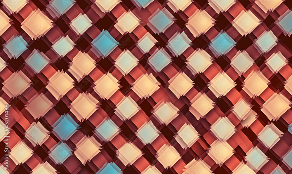 Poster seamless geometric pattern design. abstract tech background. simple vector ornament for web backdrop