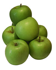 Isolated png image - Fruit - Granny Smith apples