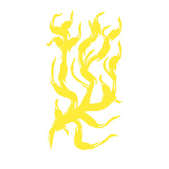 illustration of a fire