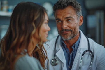 Doctor's appointment consultation conceptual photo, Generative AI medicare illustration