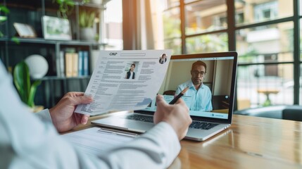 The virtual job interview