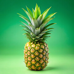 Tasty pineapple still life