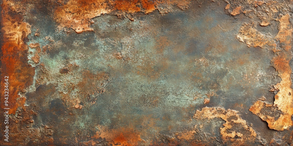 Poster abstract rustic texture with warm tones and weathered surface