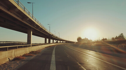Fototapeta premium empty road