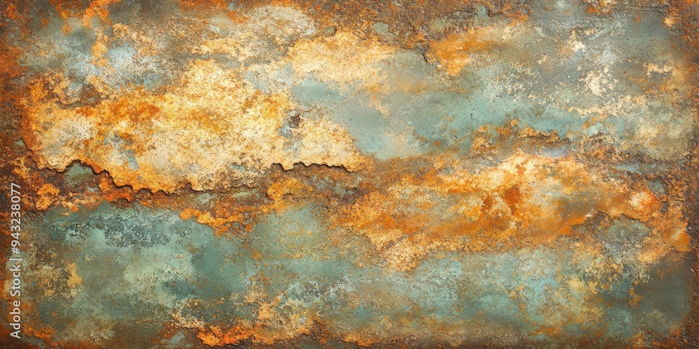 Poster abstract rustic texture with warm tones and weathered surface