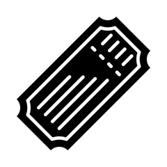 Movie Ticket glyph icon