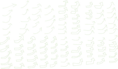 矢印のイラストセット