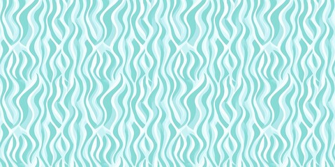 Fototapeta premium Aqua pattern with a refreshing, fluid design. seamless background pattern