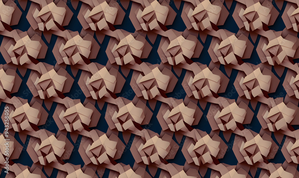 Poster seamless geometric pattern design. abstract tech background. simple vector ornament for web backdrop
