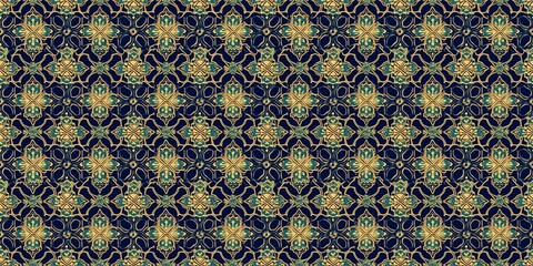Aidilfitri pattern with a festive, cultural design. seamless background pattern