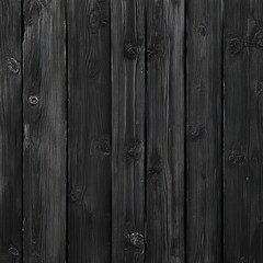 Detailed Close-Up of Dark Weathered Wooden Planks with Rustic Texture for Background Use
