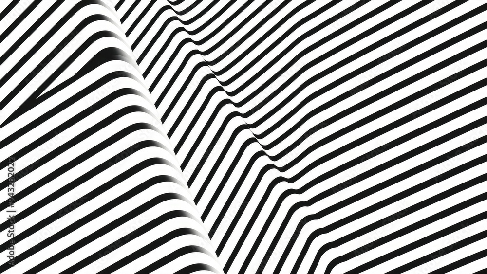 Poster abstract white background featuring diagonal black lines in an oblique pattern.