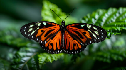 Naklejka premium Close Butterfly Plant