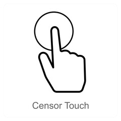 Obraz premium Censor Touch