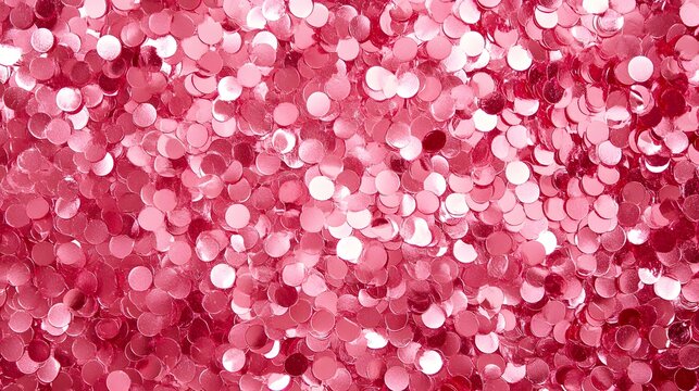 Pink sequins background