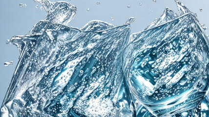 Abstract background of water splash